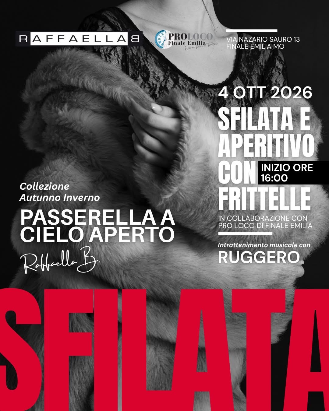 Passerella a cielo aperto